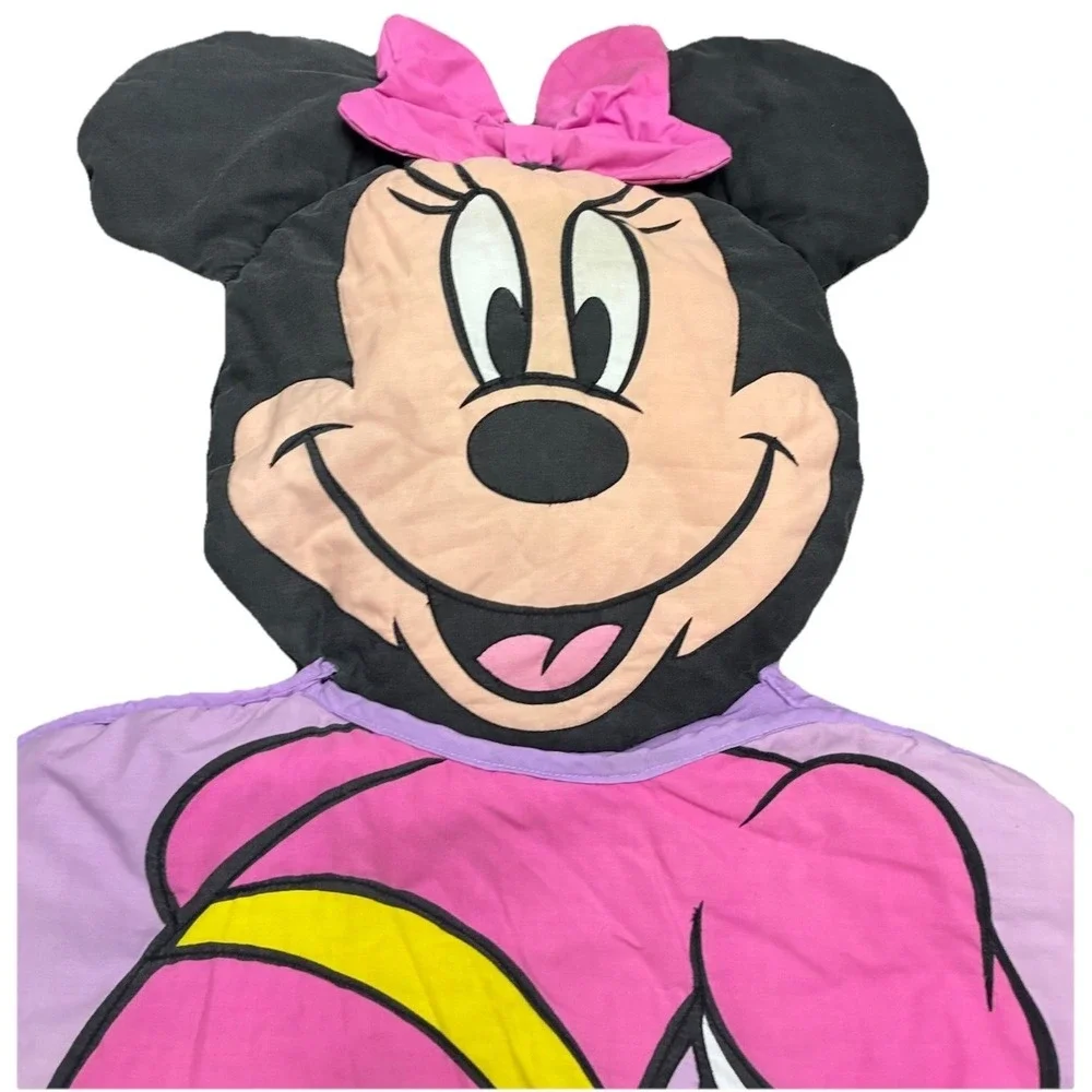 Disney Sleeping Bag Girls Minnie Mouse‎ Purple 52x22